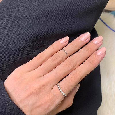 极速Women Spinner Fidget Beads Rings for AnxietRy Worry Peac