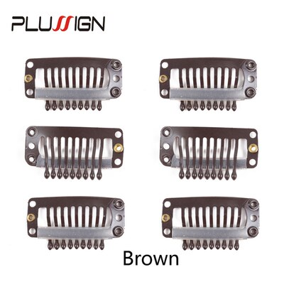 极速Clearafnce 10Pcs Wig Hair Clips Wholesale U Shape Wire S