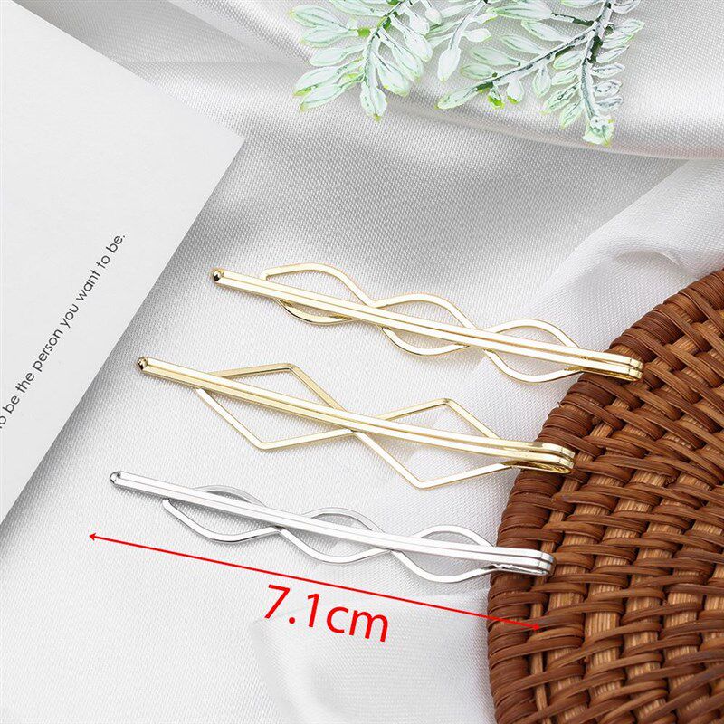 极速Simple Metal Hairq Clips for Women Hairpins Hair Accesso