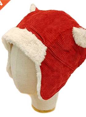 极速L93F Corduroy Trapper Hat FolDdable Earmuff Outdoor Wind