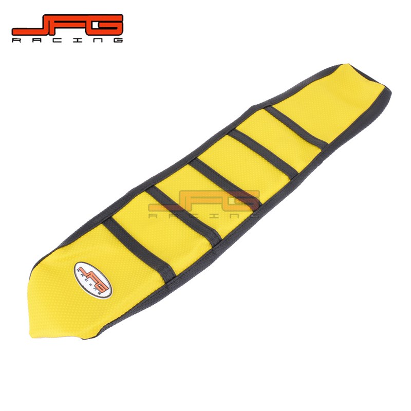 极速适用于RfM85(02-17)黄色越野摩托车改装颗粒防水防滑座皮套