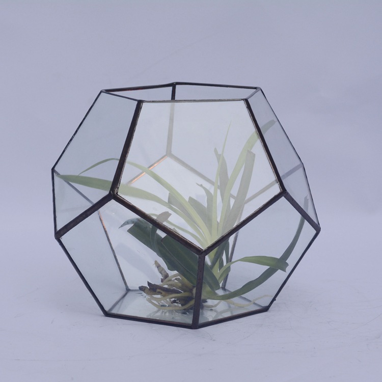 厂家批发新创意环保室内养花玻璃花房玻璃盒艺术盆景玻璃花瓶花盆