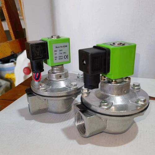 上海袋式袋配电磁脉冲阀布袋除尘器喷吹直角式DMF-Z-25S/40SDC24V