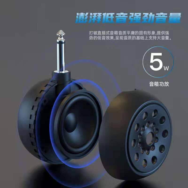 电吹管吉他专用直插小型音箱迷你便携户外放喇叭大音量音响扩音器