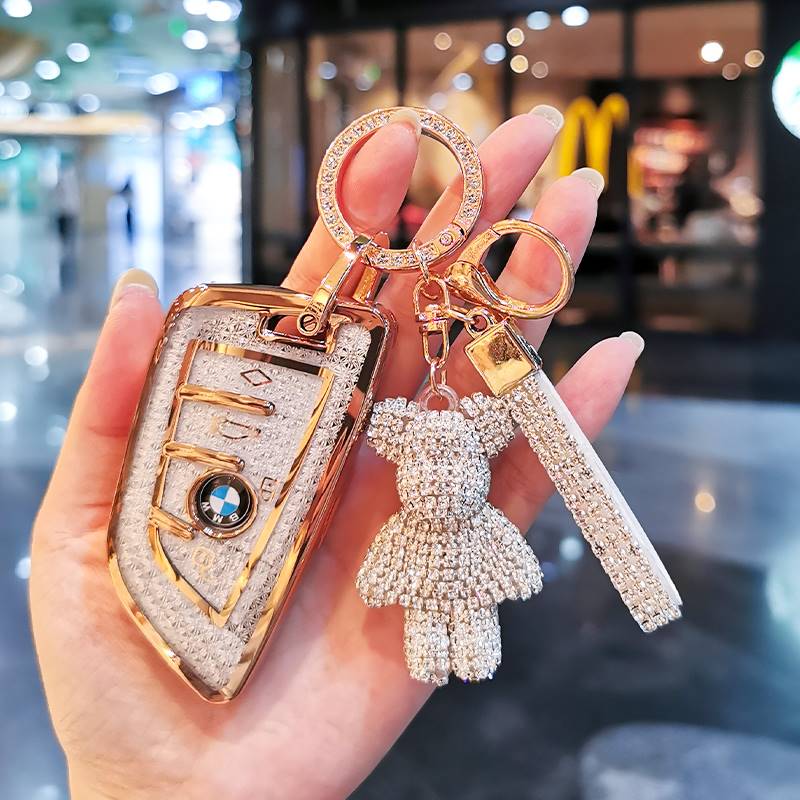 极速宝马5系钥匙套530壳1系2系3系7系x1x2x3x5X6x7包刀锋扣Y325li