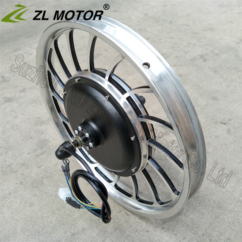 新品36aV48V 1000W 20寸电动自行车改装后驱电机 碟刹轮毂大功率