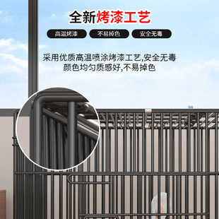 极速兔子笼子室内家用小号大w号特大号加粗加密室外专用宠物笼子