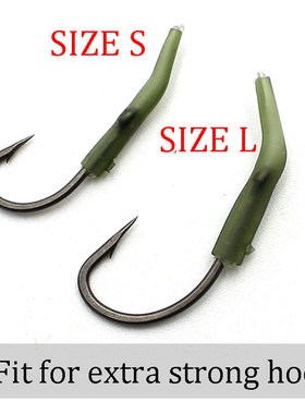 极速20pcs Carp fishing Accessories D Rig kickers hVooks line