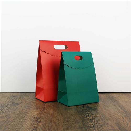 极速纯色纸袋大号日式翻盖精制礼品袋信封袋N个性定制便捷环保食