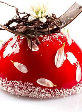 极速15 Cavity 3D Round Shuape Mold Silicone Chocolate Cookie