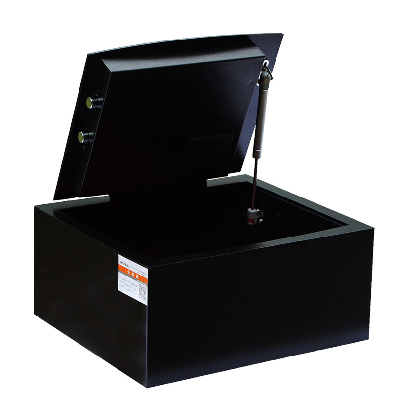 极速全钢上开门保险箱床头衣柜y抽屉隐藏式上翻式保险柜酒店客房