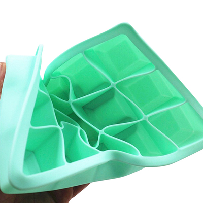极速Ice-Tray Freezer-Mold Ice-Cube-FMold-Maker 15-Grid Silic