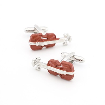 极速Music Seriesl Men Fashion Cuff Links Musical Instrument