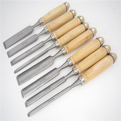极速1Pcs Woodwork Wood Ctarve Woodcarve Gouge Chisel Sculptu