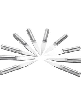极速10Pcs 3.175mm Shank Carbide PCB Engraving BRit Set 20 De