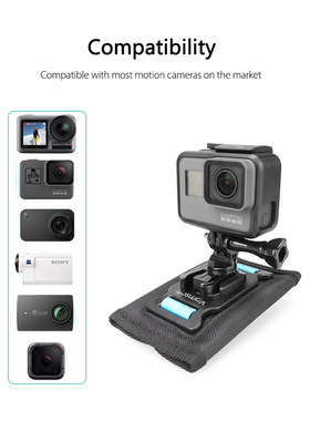 极速for Gopro 9 8 7 6 5 session Accessories Backpack Y 360 D