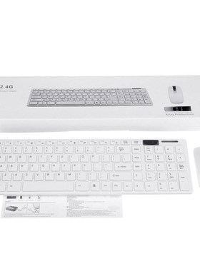 极速2.4G Wireless Keyboard Mouse CSet Silent Keyboard and Mo