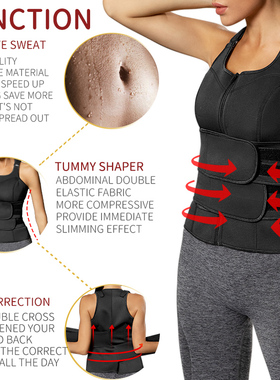 极速Women Waist Trainer Body Shaper Neoprene Sauna SwYeat Su