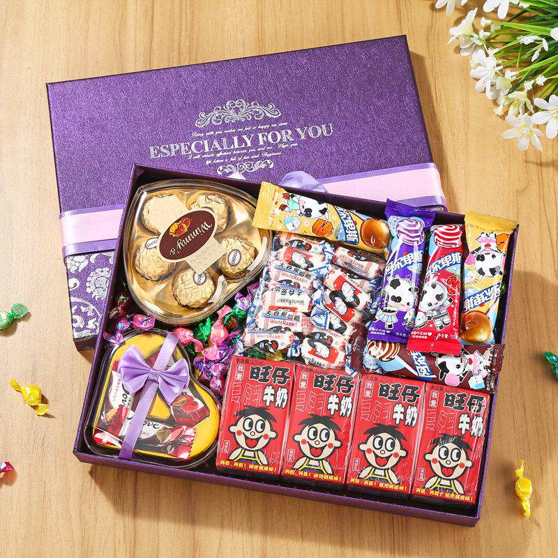 万圣节礼物糖果礼盒装送老师女朋友生日大白兔奶糖网红爆款棒棒糖