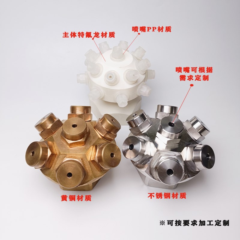 瓶罐清洗喷嘴固定式多喷头雾化z喷头储罐洗罐器高冲击力瓶罐清洗