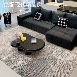 客厅地毯现代简约沙发毯茶几毯高级感环保丙纶短绒地毯加厚防滑X
