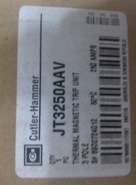 Cutler-Hammer 热继电器  JT3250AAV