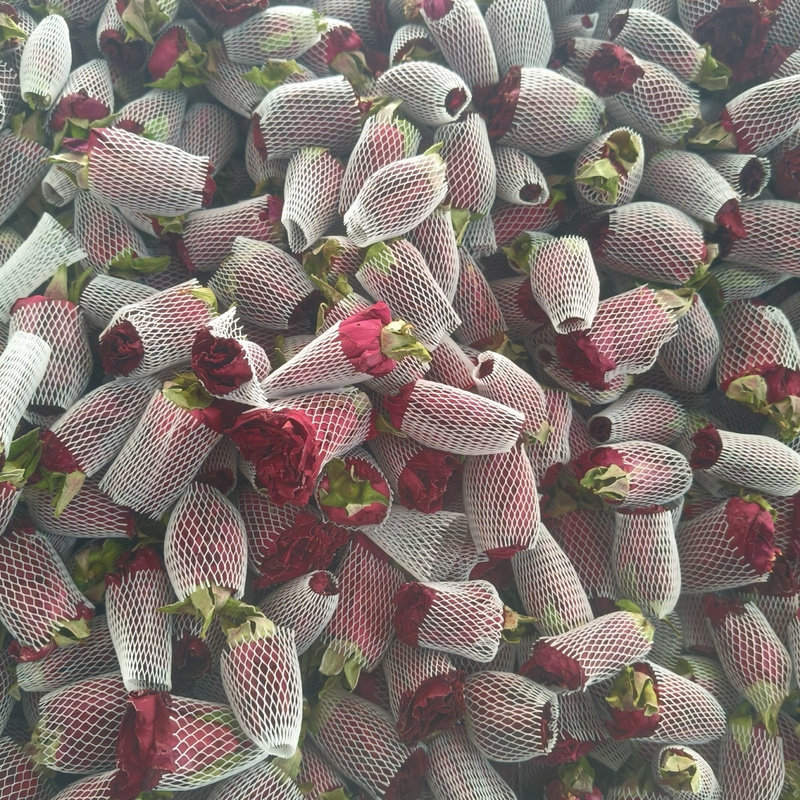26年头茬新花正宗云南冻干墨红玫瑰花茶罐装大朵花冠花无硫