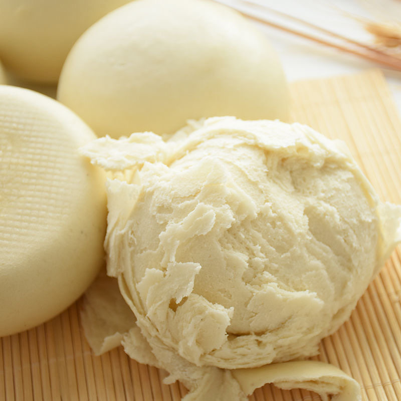 减肥餐代餐主食山东纯手工馒头老面大馒头早餐面食馍馍无糖呛面大饽饽低卡早餐适合晨起搭配小菜食用快速饱腹开启活力满满的一天