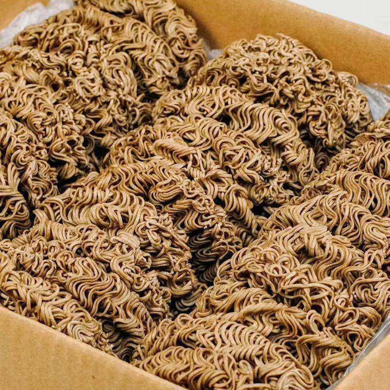 0脂肪荞麦面方便面块散装面饼0脂肪非油炸面饼速食干拌面粗粮泡面