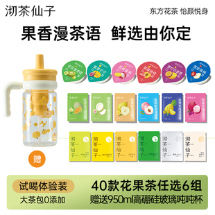 沏茶仙子试喝超大茶包水果茶养生花茶花果茶满6组送950ml吨吨杯