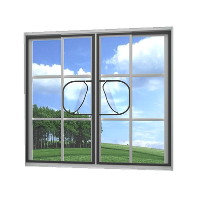 磁吸窗户防蚊纱窗纱网自装免打孔