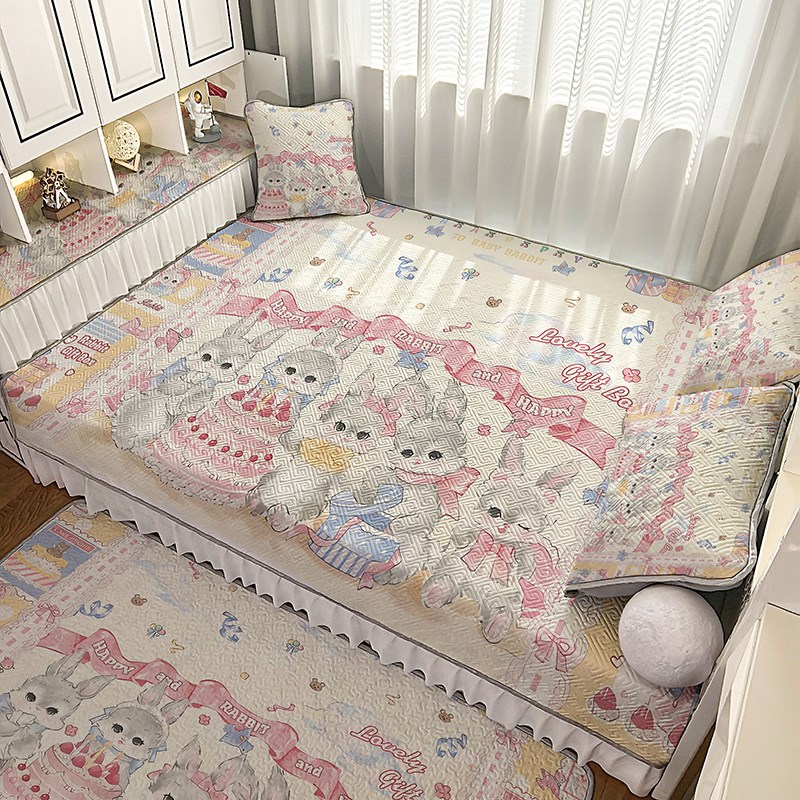 榻榻米床盖四季通用定制专用床x笠大炕2024新款洛丽塔公主风女猫
