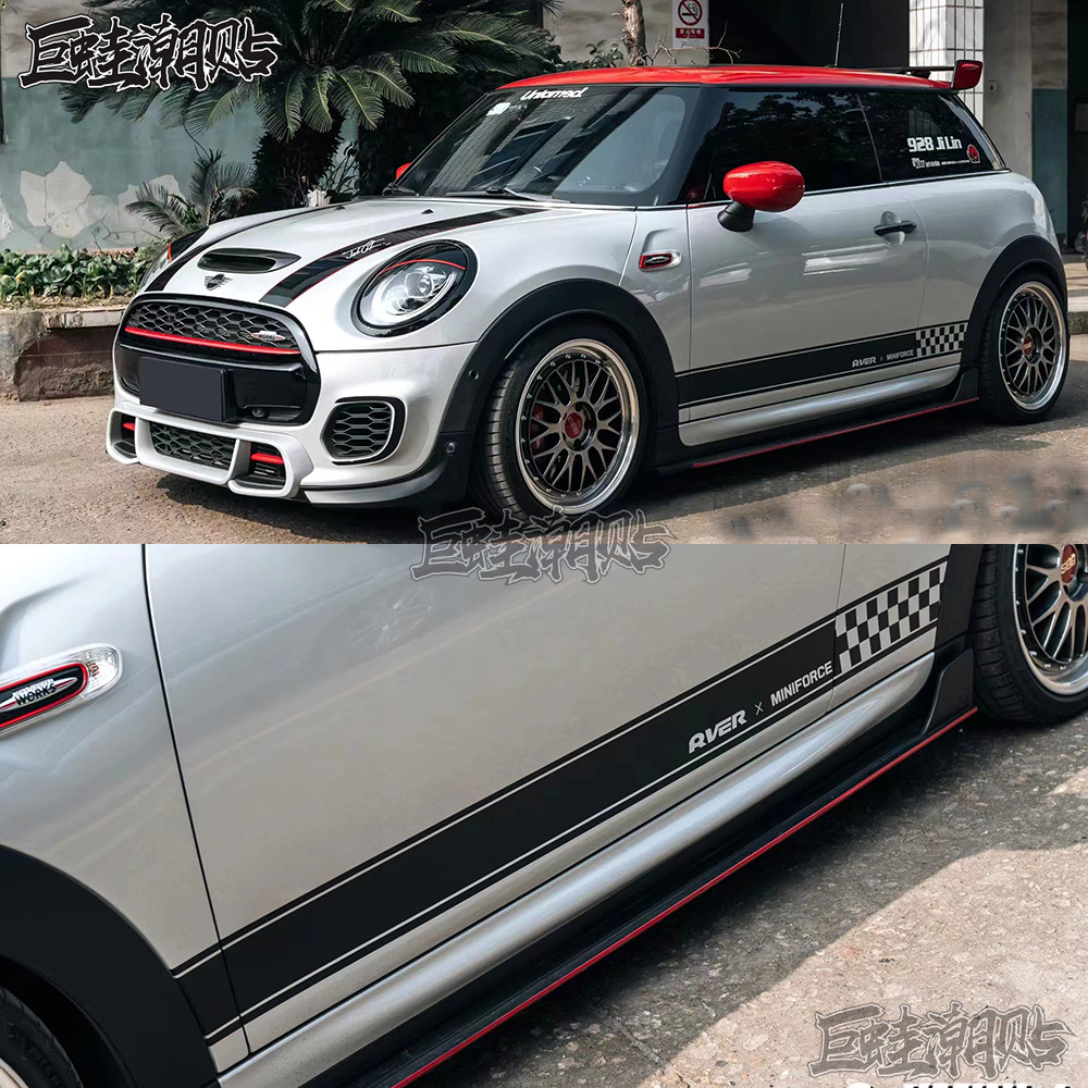 MINIF56jcw车贴拉花