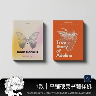 书籍装帧杂志书本封面vi设计效果贴图样机PS模板平面设计素材
