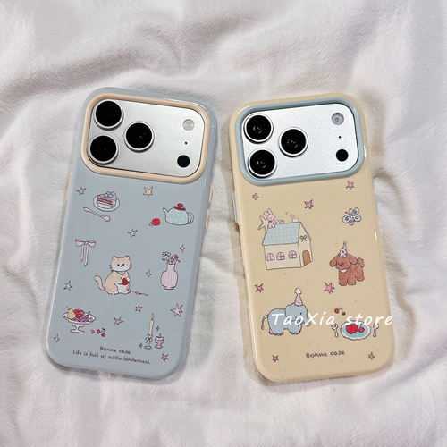 适用于iPhone可爱ins卡通手机壳