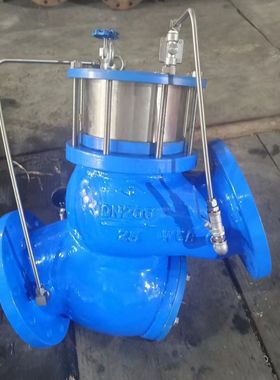 活塞式水力控制阀 YQ98004-16P 过滤活塞式缓闭止回阀 水力控制阀