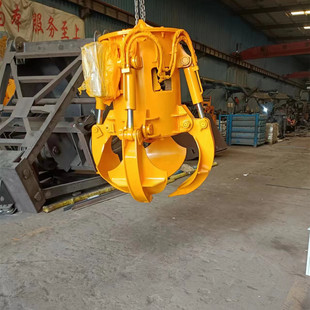 十字型四瓣莲花抓多瓣梅花抓 SY265莲花抓挖机行车摇摆莲花抓