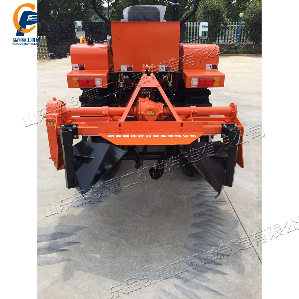 农作物油菜开沟机 拖拉机后置式旋耕机 农田开沟除草培土一体机