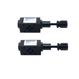 KOMPASS康百世叠加式溢流阀MBP-02B/MBA-02B挖机主溢流阀供应
