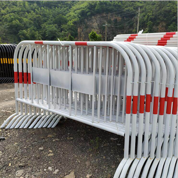 防爆铁马护栏镀锌管铁马 施工铁马隔离围栏路栏 道路分道护栏