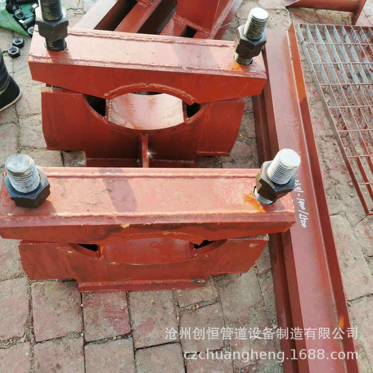 蒸汽滑动支座 管道托座 座式管托大型管道 Z1固定管道支座