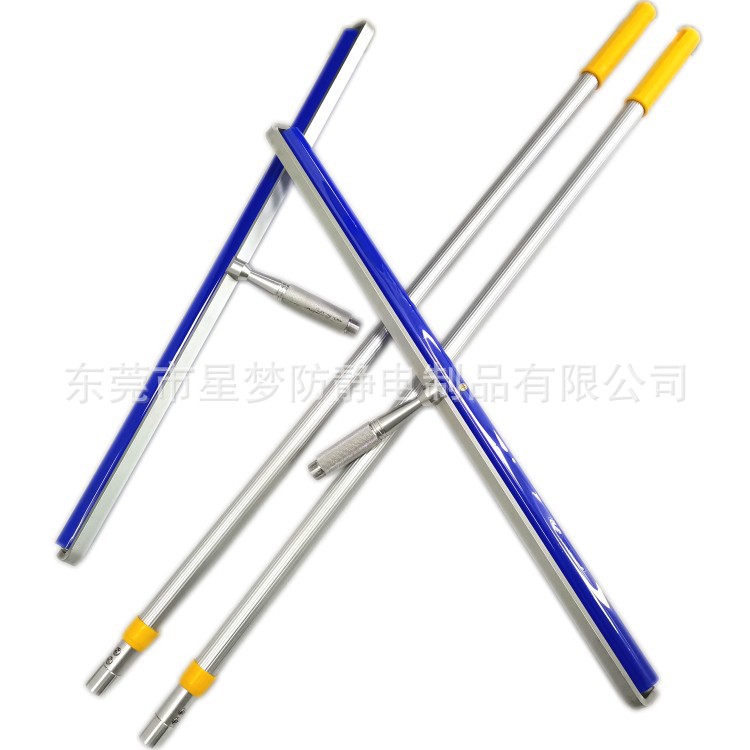 手动粘尘滚轮订做加长杆可伸缩