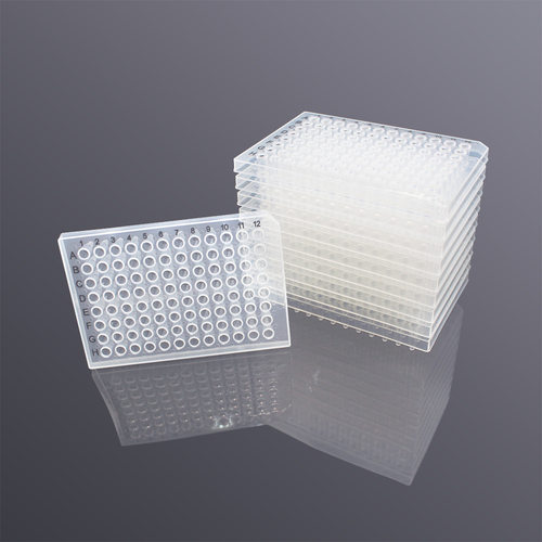 LABSELECT(甄选)MP-96-HS-0200 0.2ml 96孔半裙边PCR板,透明