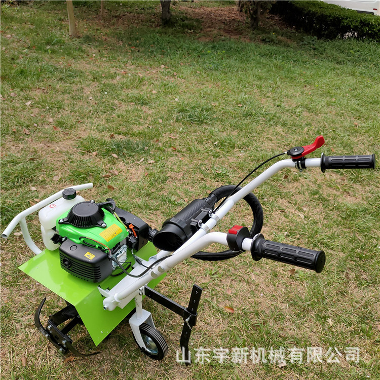 四冲程微型除草机小型农用松土机手推式大棚翻地机