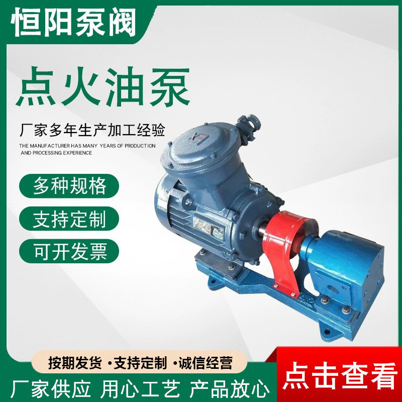 售点火油泵增压燃油泵泵配套设备输送泵工业级铸钢齿轮泵