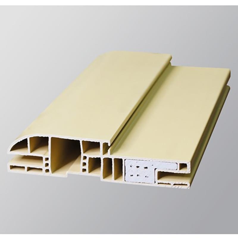 PB120-P新款木塑门塑料门框PVC踢脚线防水防潮木饰面隔音