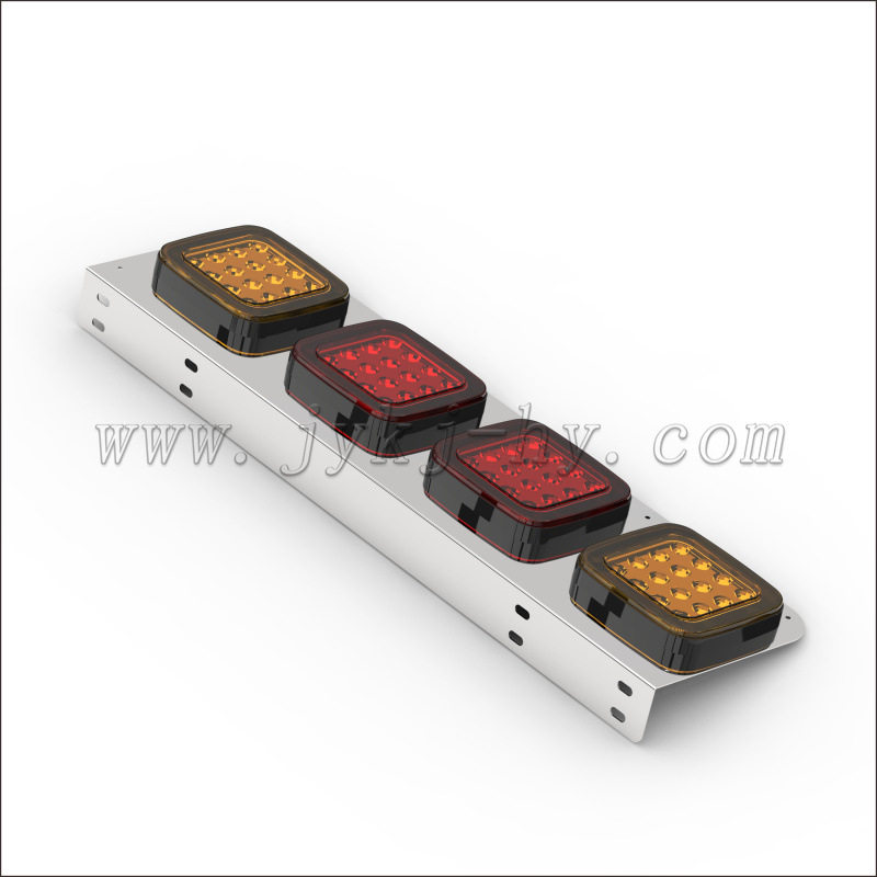 四联12V24VLED中集流水多功能尾灯货车尾灯卡车尾灯