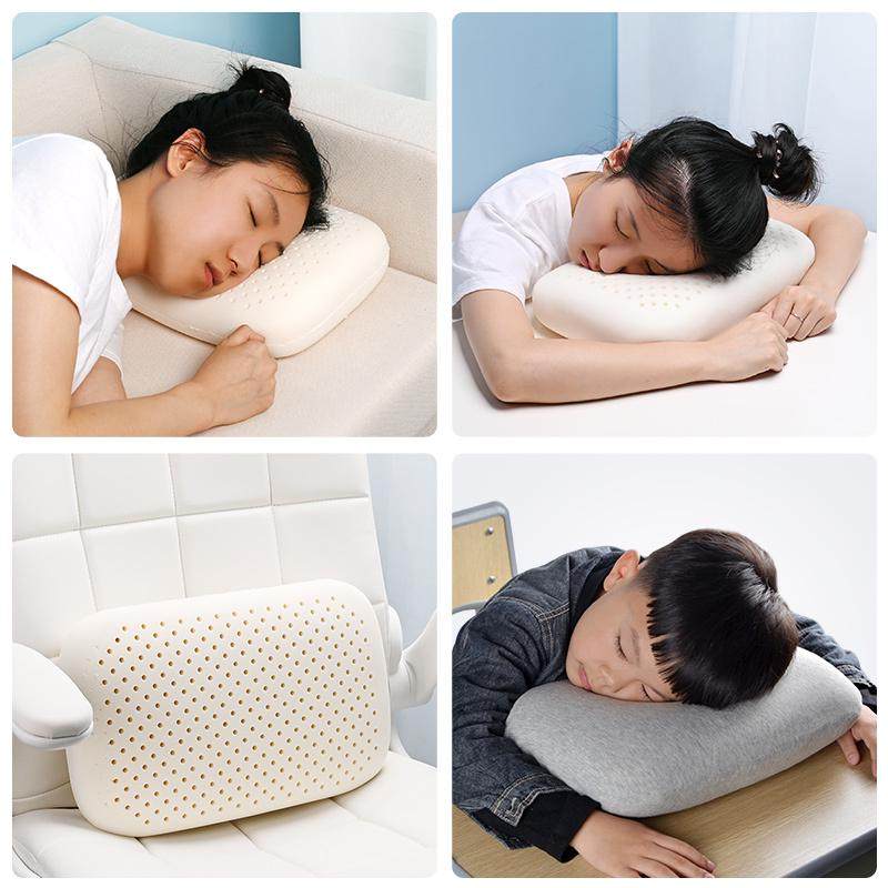 乳胶午睡枕办公室午休专用小学生儿童趴桌上睡觉午觉趴趴枕头抱枕,居家布艺,午睡枕,淘宝优惠券,粉丝福利购,淘宝优惠卷
