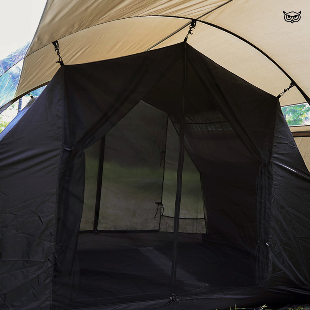 ARBOR 户外可无限延伸超大空间隧道帐210 内帐 韩国猫头鹰露营