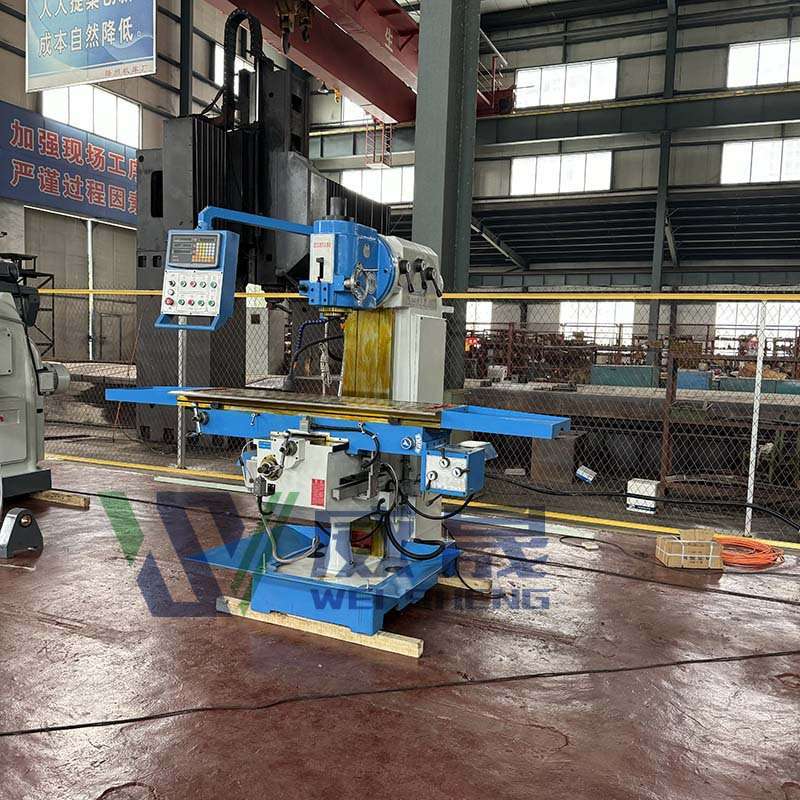 X6036B立式升降台铣床可加象头炮塔铣头自动走刀金属切削6036铣床